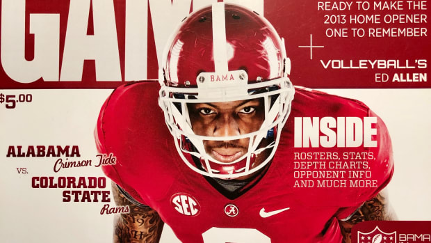Ha Ha Clinton-Dix 2013 game program cover